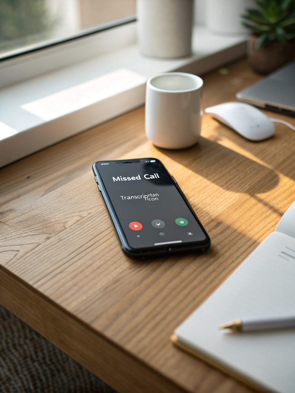 Smartphone interface showing a blocked suspicious call notification